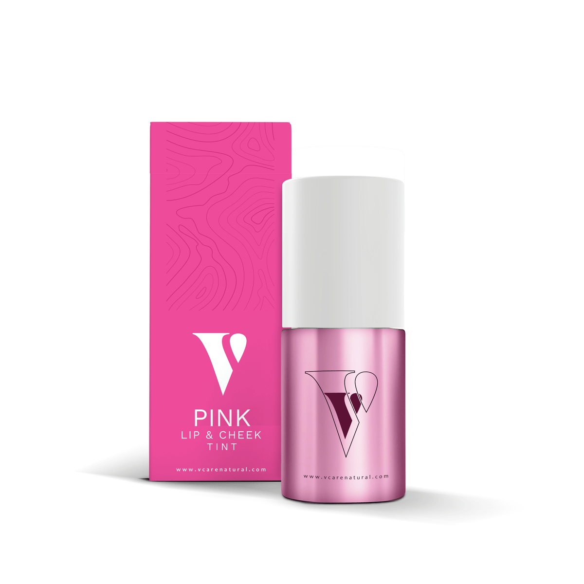 VCare Natural Lip Cheek Tint - Pink